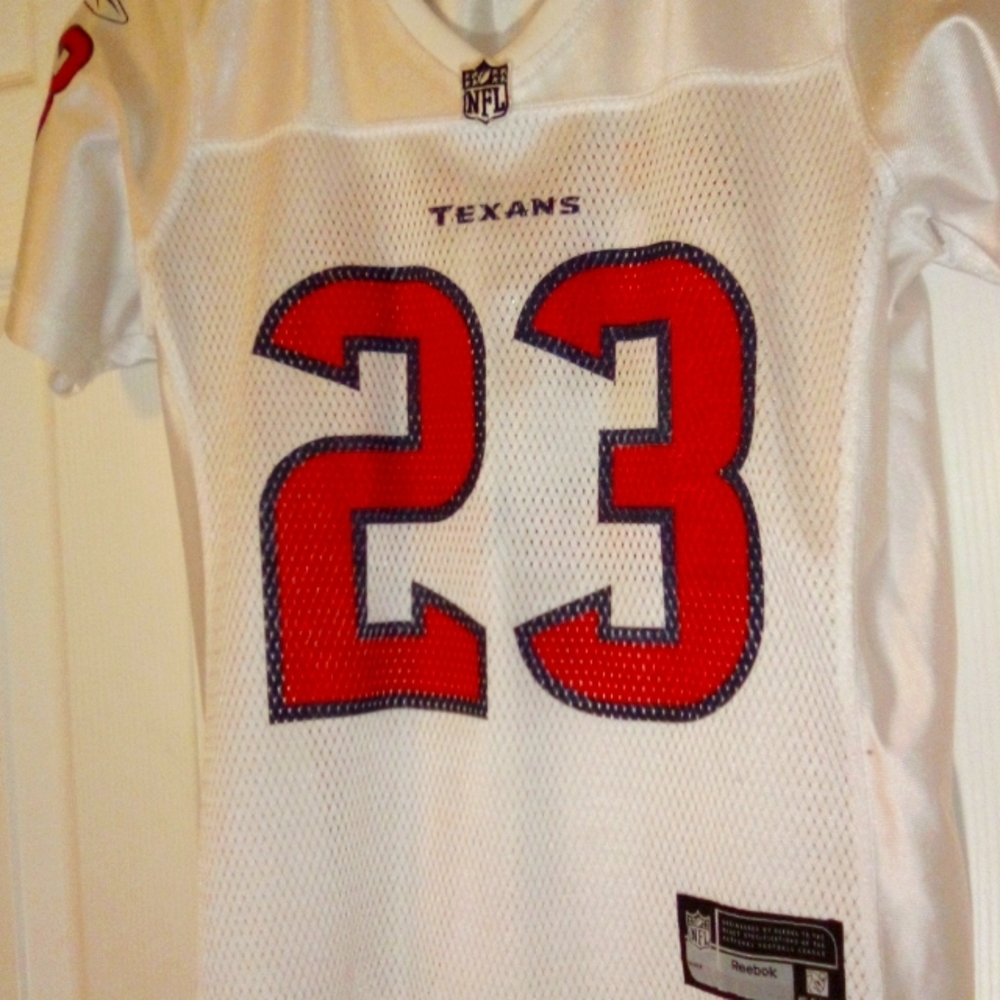Arian Foster # 23 Texan Women's Jersey Size S Like New